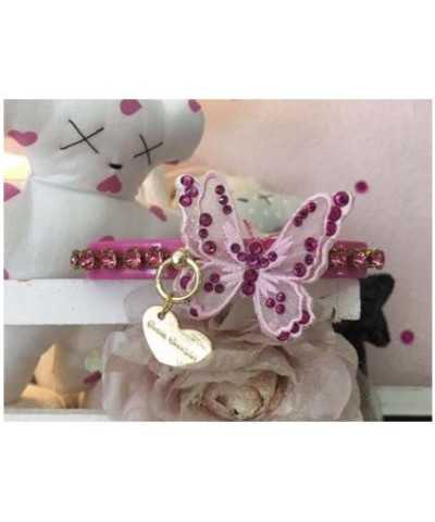 3D Precious Butterfly Collar Bubble Pink Grace Graciola