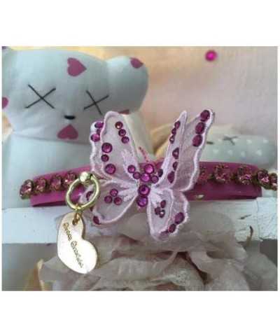 3D Precious Butterfly Collar Bubble Pink Grace Graciola