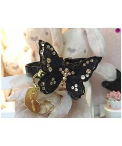 3D Butterfly Collar Black Grace Graciola