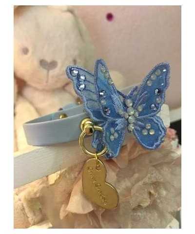 3D Butterfly Collar Baby Blue Grace Graciola