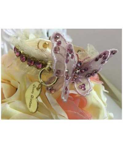 3D Romantic Precious Butterfly Collar Perl Rose Grace Graciola