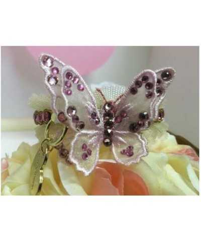 3D Romantic Precious Butterfly Collar Perl Rose Grace Graciola