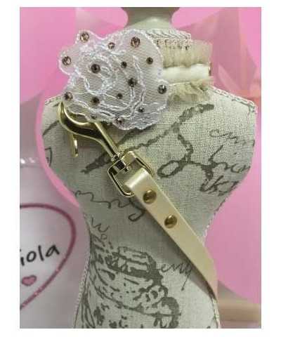 Rose Velvet Collar Grace Graciola