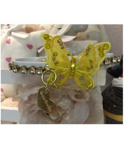3D Precious Butterfly Yellow Collar White Grace Graciola