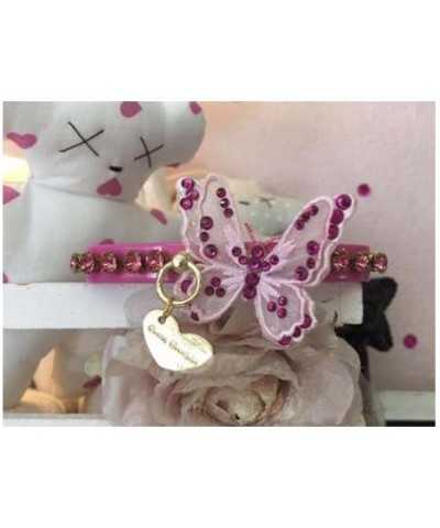 3D Precious Butterfly Collar Bubble Pink Grace Graciola
