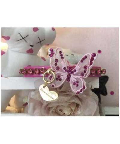 3D Precious Butterfly Collar Bubble Pink Grace Graciola