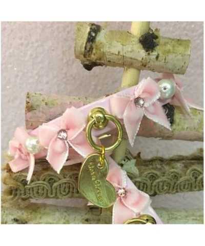 Pearl & Bow Collar Pink Grace Graciola