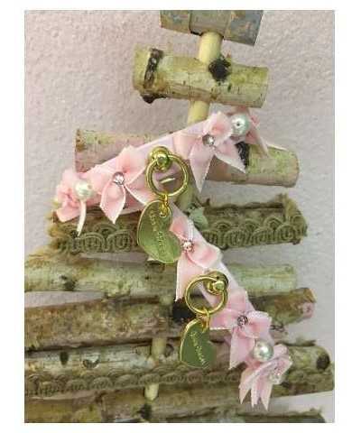 Pearl & Bow Collar Pink Grace Graciola