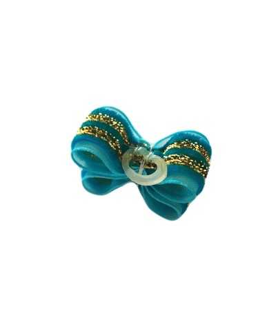Fiocchetto con Elastico Precious Blue