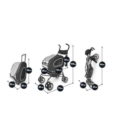 Trolley 4 in 1 Ibiyaya
