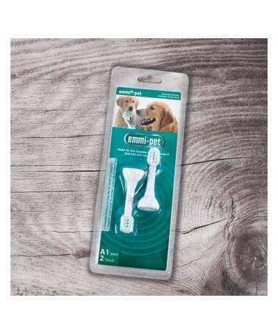 Testine Spazzolino Ultrasuoni per Cane Emmipet