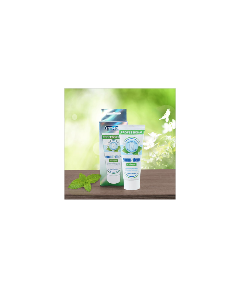 Dentifricio per spazzolino Ultrasuoni ad uso umano Emmi®-dent Nature