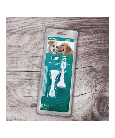 Testine Spazzolino Ultrasuoni per Cane Emmipet