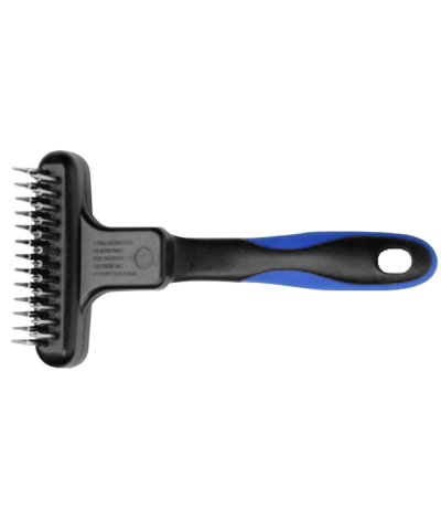 Show Tech Double Row Twist & Cling Rake Dematting Comb