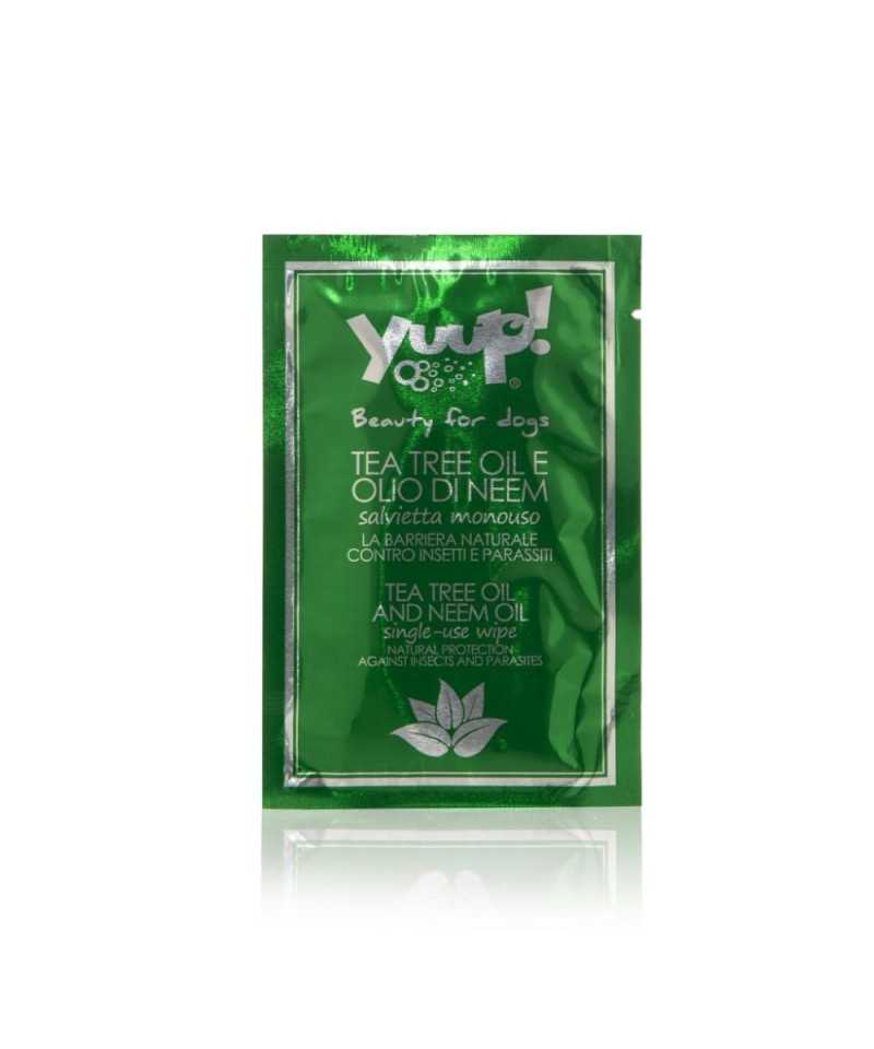 Salvietta Monouso Tea Tree Oil e Olio di Neem Yuup