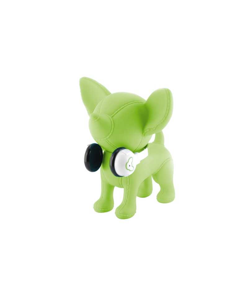 Salvadanaio Chihuahua Music Lime