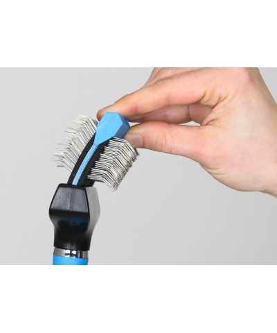 Cardatore Show Tech+ Flex Groom Professional Slicker - Double, Duro