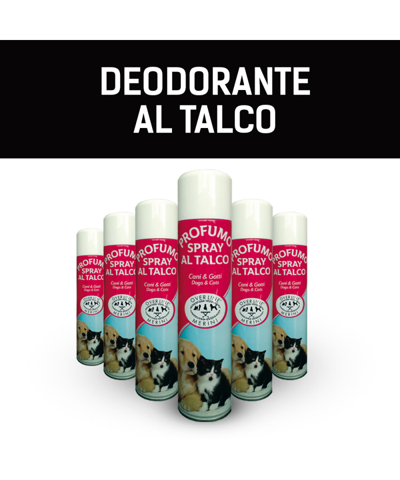 Deodorante al Talco OverLine Merini