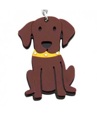 Portachiavi Chocolate Labrador