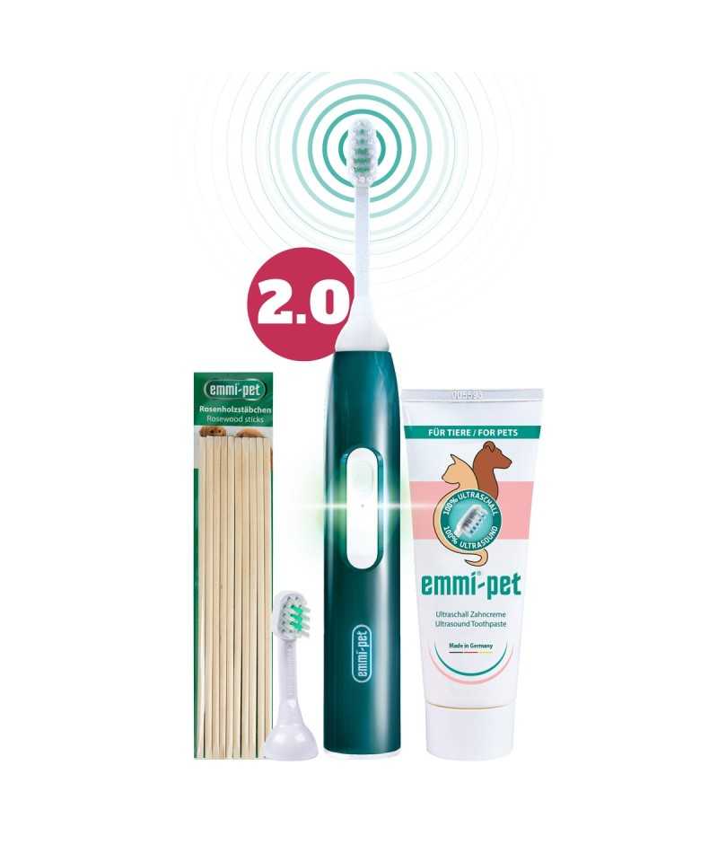 Spazzolino ad Ultrasuoni Emmi®-pet basic set 2.0