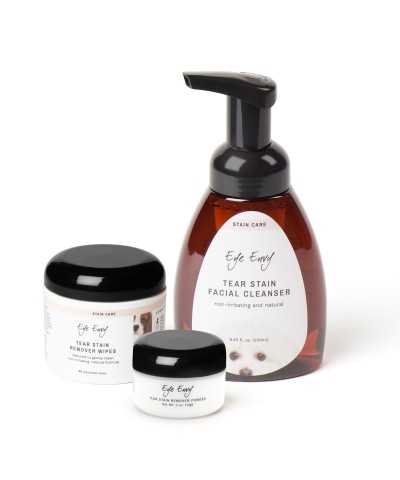 Kit rimuovi macchie di Lacrimazione  CANE Eye Envy