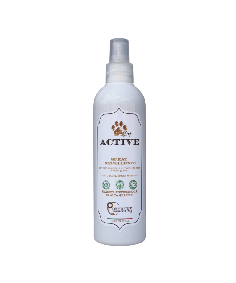 Spray Repellente Contro pulci zecche e zanzare Officine Cosmeceutiche