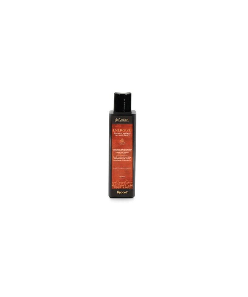 Ambel Energize shampoo idratante per manti lunghi