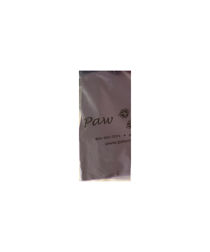 Cartine Paw Marks in Carta Plastificata