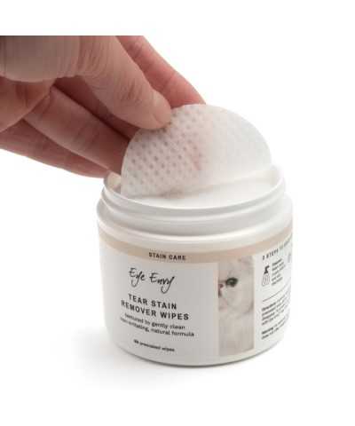 Dischetti Imbevuti con Lozione DOG - Rimuovi Macchie Eye Envy