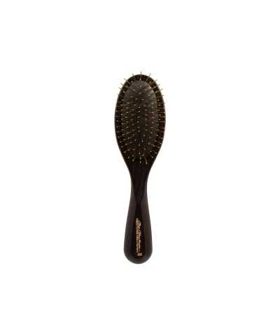 Chris Christensen Systems Oval Pocket-Toy Brass Pin Brush Fusion