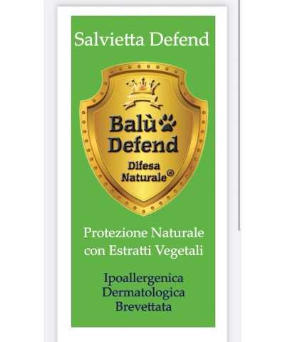 BalùDefend Salvietta Defend Antiparassitario Naturale