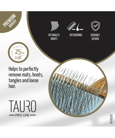 Tauro Pro Line Cardatore per Manti Lunghi