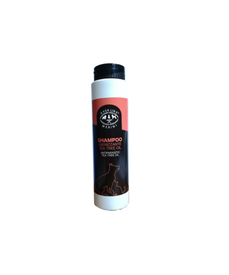 Overline Merini Shampoo Igienizzante Tea Tree Oil Antiparassitario