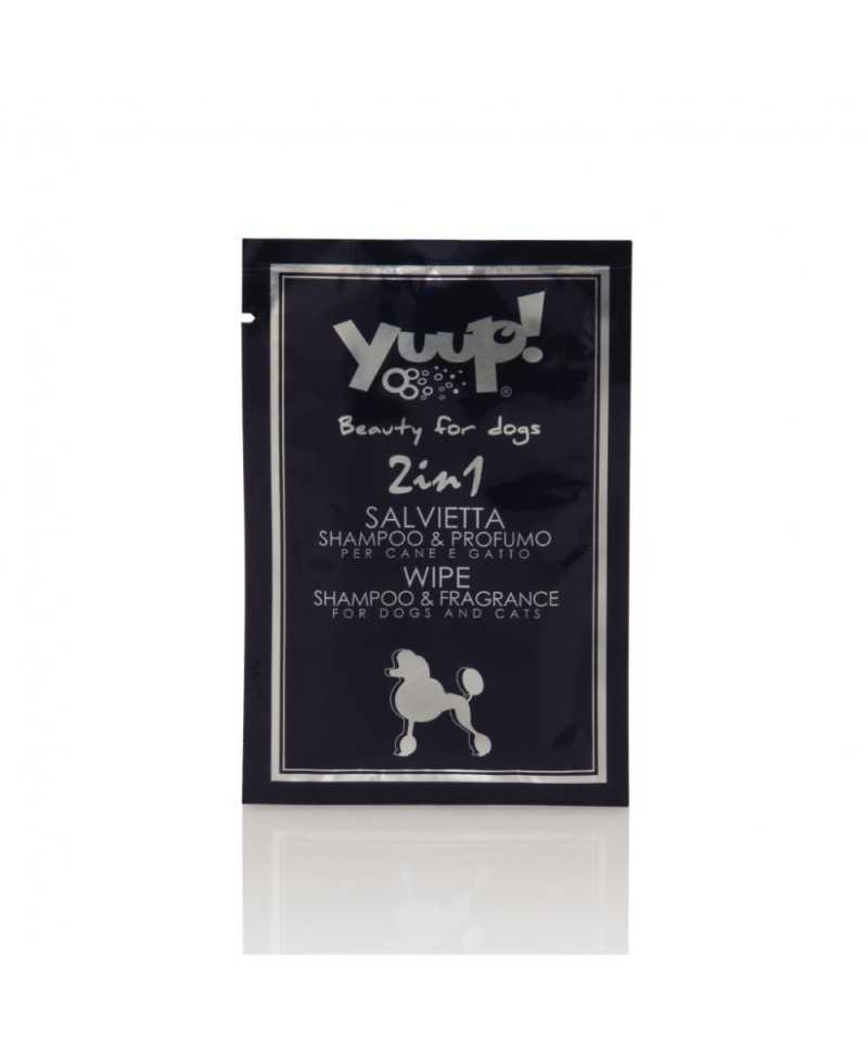 Salvietta Monouso 2 in 1 Shampoo e Profumo Yuup
