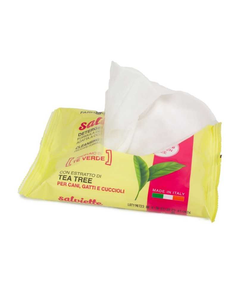 Bioderm Feuchttücher 17x20 Cm – Alkoholfrei, Mit Mandelöl & Aloe Vera, Für Sensible Haut