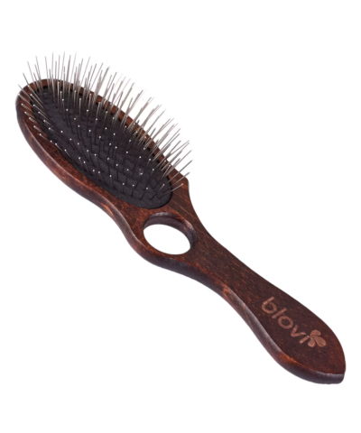 Blovi Spazzola Ovale in Legno con Foro 23 mm