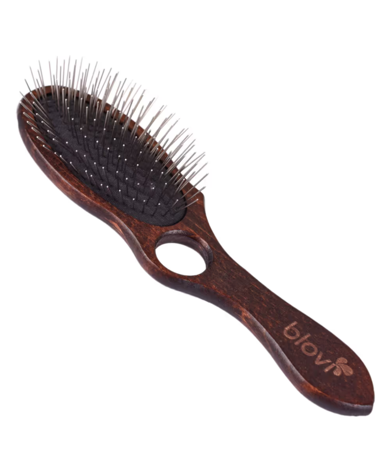 Blovi Spazzola Ovale in Legno con Foro 23 mm