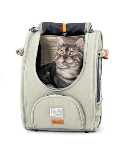 Zaino Adventure Cat Carrier Backpack Ibiyaya