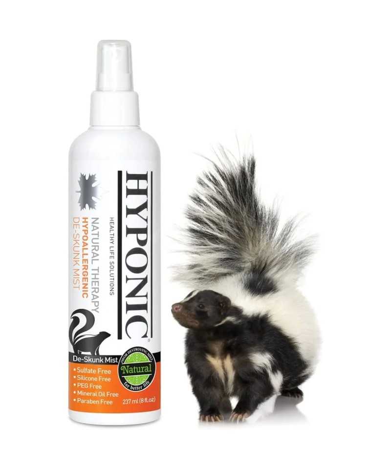 Hyponic Natural Hypoallergenic De-Skunk Mist for all pets