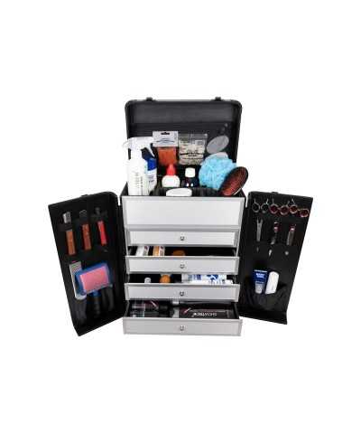 Groom-X Grooming Case Deluxe Trolley porta accessori