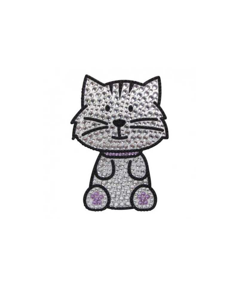 Sticker Grey Tabby Cat