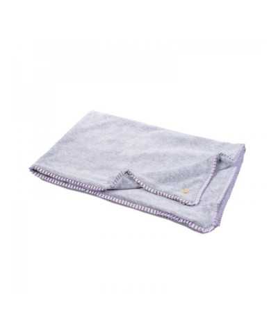 Plain Velour Grey Blanket Piccoli Pets