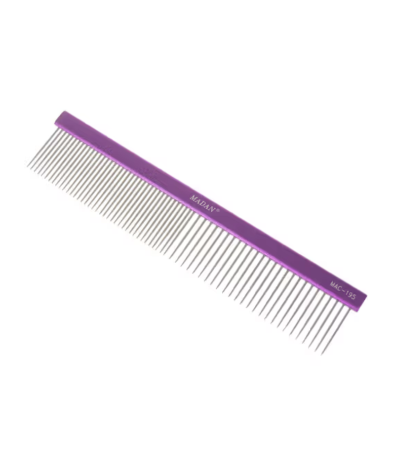 Pettine in Alluminio Light Madan 19 cm 50/50