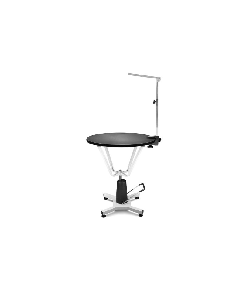 Tavolo tondo a pompa Record