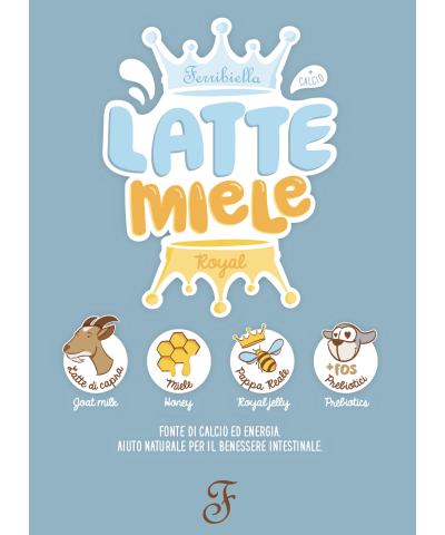 Snack Royal Latte e Miele per cani Ferribiella