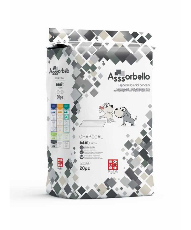 Tappetini Igienici Asssorbello Charcoal Ferribiella