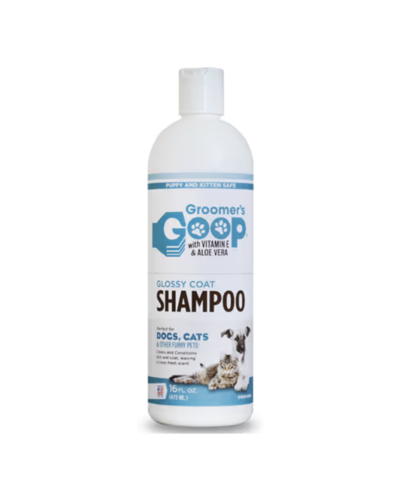 Groomer's Goop Glossy shampoo detergente profondo per cani e gatti
