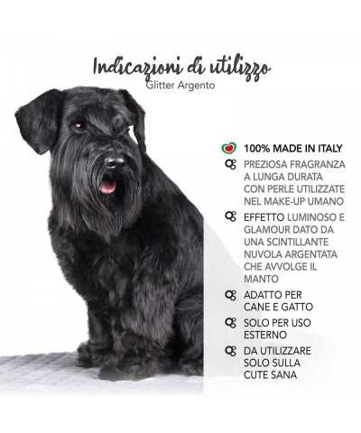 Fragranza Glitter Argento Yuup