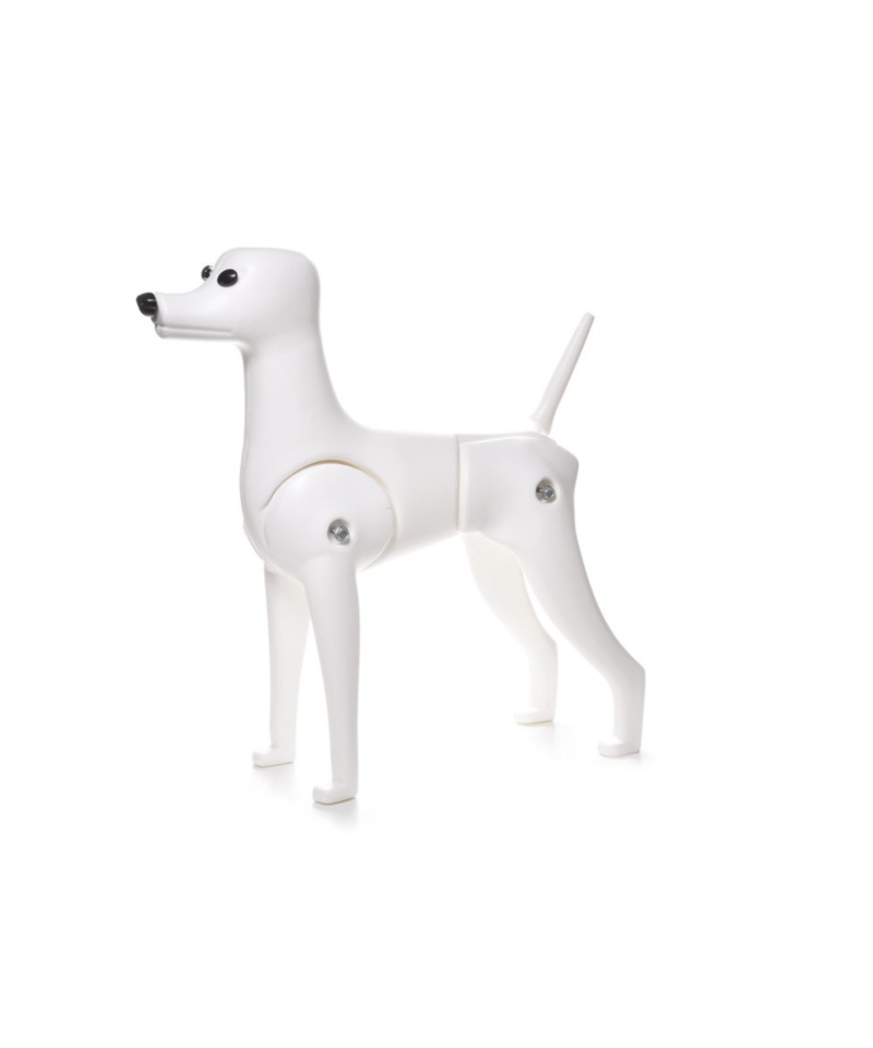 Manichino cane con pelo Record