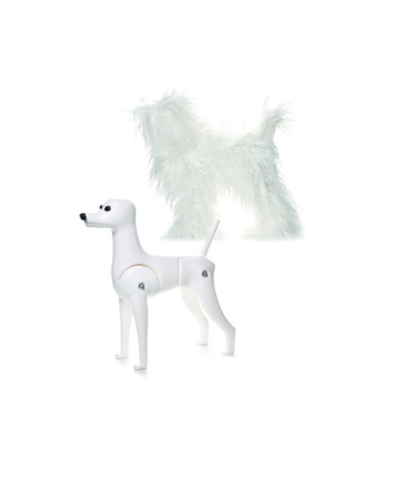 Manichino cane con pelo Record